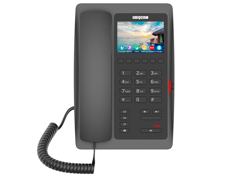 UBIQCOM UBH806W IP Hotel Phone
